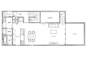 EasyYu (EasyYu)さんの【簡単・図面あり】戸建住宅　手書き風間取り図への修正への提案