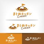 オーキ・ミワ (duckblue)さんのネット上にある話題のレシピを集め、メニューにした食堂「まとめキッチン」のロゴ制作への提案