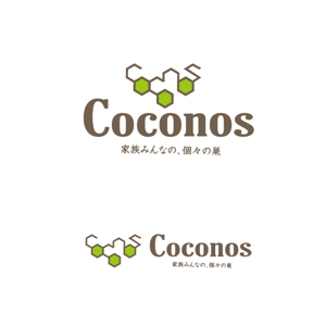 marukei (marukei)さんのコンセプト住宅「Coconos（ココノス）」のロゴデザインへの提案