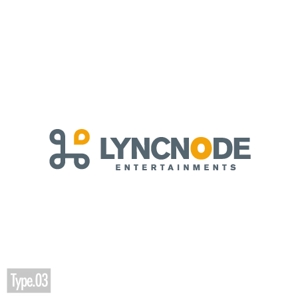 DECO (DECO)さんの「LYNCNODE-ENTERTAINMENTS」のロゴ作成への提案