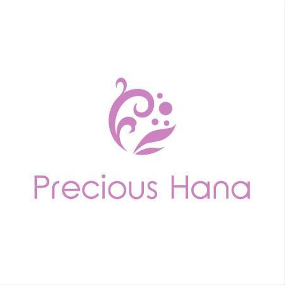 「Precious Hana」のロゴ作成