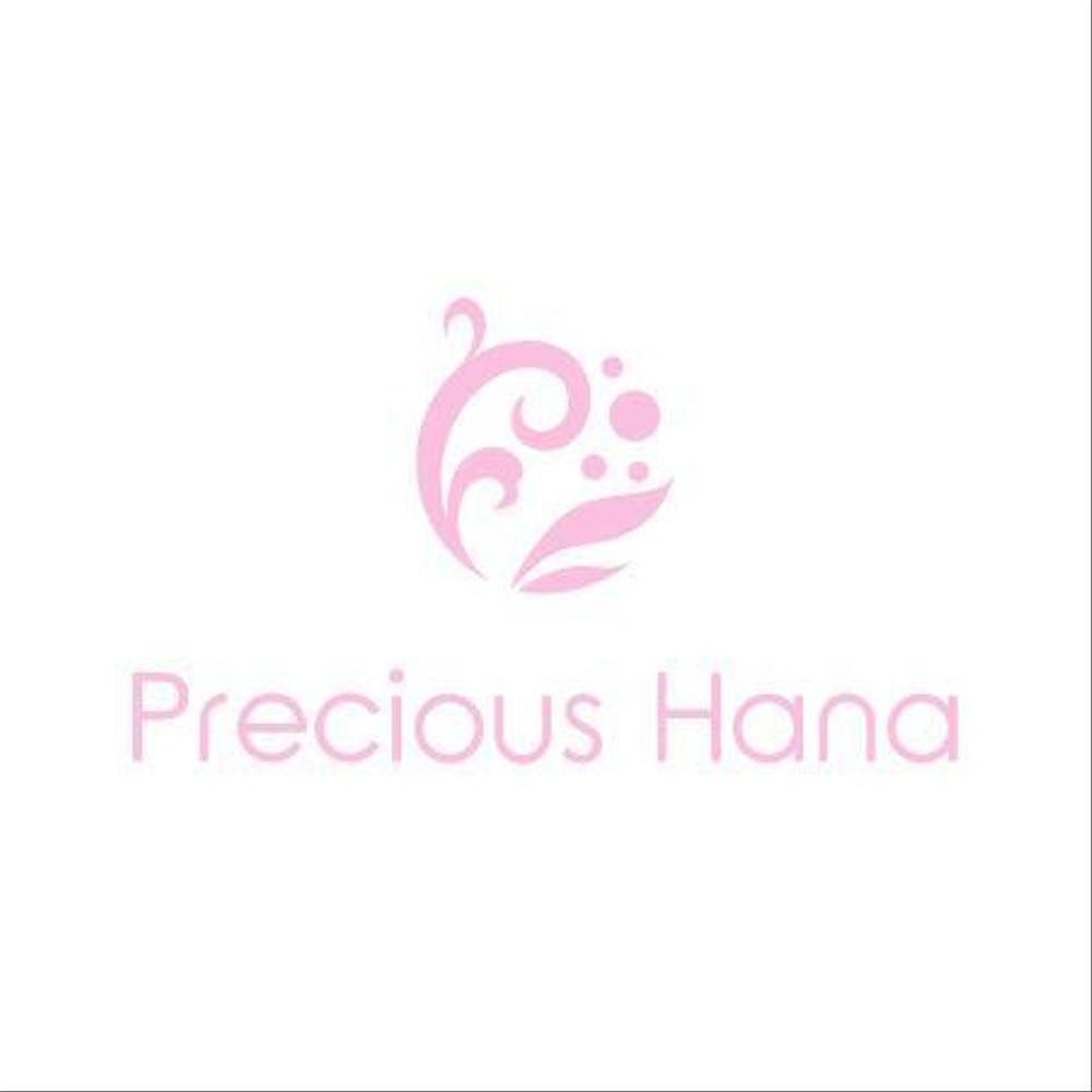 「Precious Hana」のロゴ作成