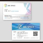 和田淳志 (Oka_Surfer)さんのコワーキングスペース運営会社「(株)AB&Co.」の代表取締役2人の名刺デザインへの提案