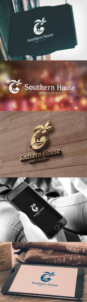 k_31 (katsu31)さんの南国ダイニングバー「Southern House」のロゴへの提案