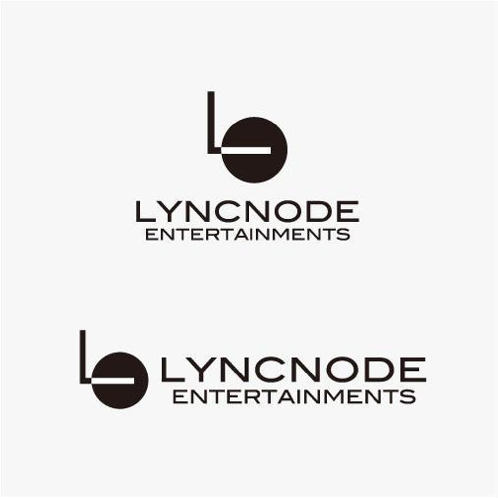 「LYNCNODE-ENTERTAINMENTS」のロゴ作成