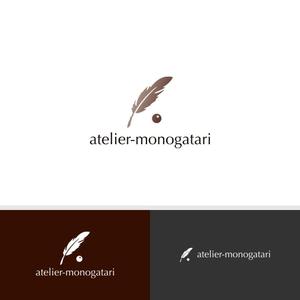 viracochaabin ()さんの雑貨店｢atelier-monogatari｣のロゴへの提案