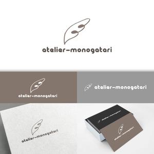 minervaabbe ()さんの雑貨店｢atelier-monogatari｣のロゴへの提案