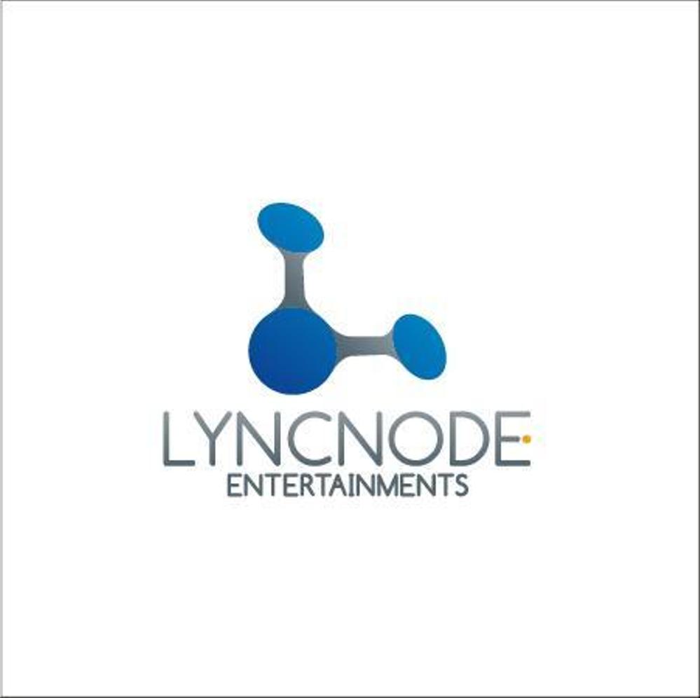 「LYNCNODE-ENTERTAINMENTS」のロゴ作成