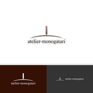 viracochaabin ()さんの雑貨店｢atelier-monogatari｣のロゴへの提案