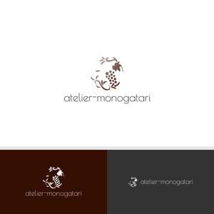 viracochaabin ()さんの雑貨店｢atelier-monogatari｣のロゴへの提案