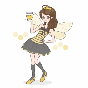 Sanacha (chata_0213)さんのはちみつやミツバチに関するサイト「はちみつ大学」作成に伴うキャラクター作成への提案