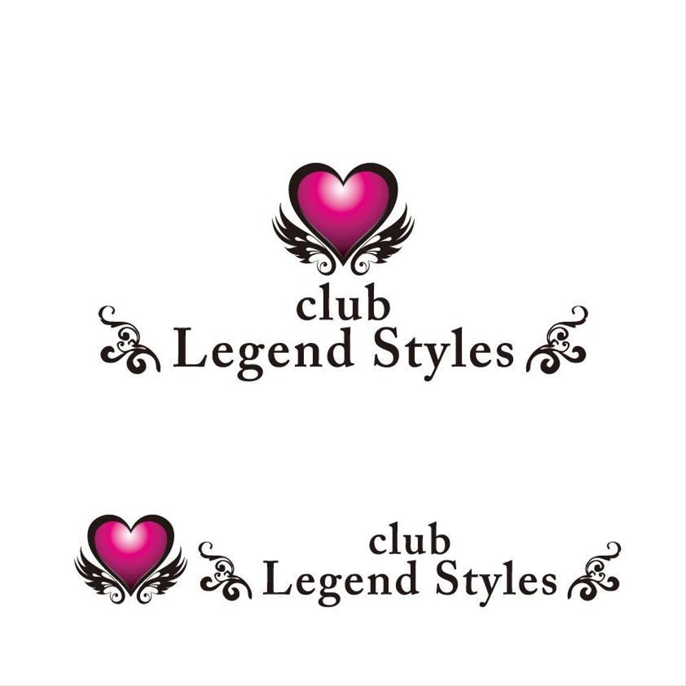 「Club Legend Styles」のロゴ作成