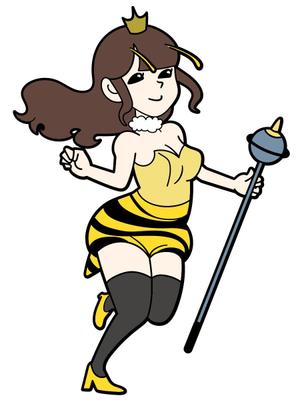雪逢 (grenze)さんのはちみつやミツバチに関するサイト「はちみつ大学」作成に伴うキャラクター作成への提案