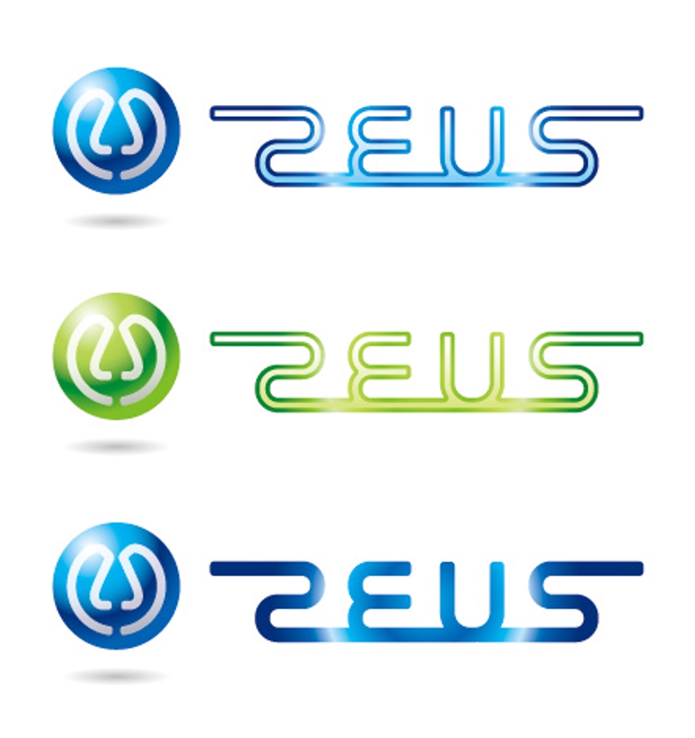 「株式会社 ZEUS」のロゴ作成