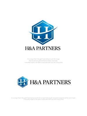 魔法スタジオ (mahou-phot)さんのコンサルティング会社「H&Aパートナーズ」のロゴへの提案