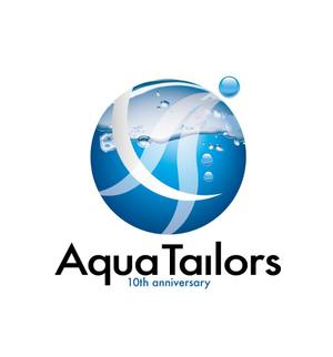 King_J (king_j)さんの「Aqua Tailors　 10th anniversary」のロゴ作成への提案
