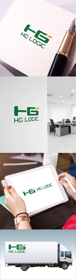 chpt.z (chapterzen)さんの運送会社『HG・ロジック』のロゴ作成（商標登録なし）への提案