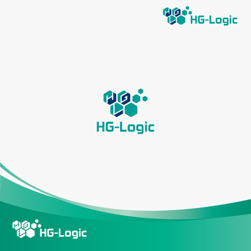 運送会社『HG・ロジック』のロゴ作成（商標登録なし）