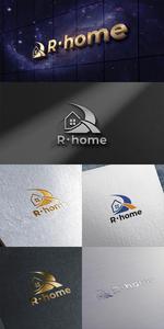 lightworker (lightworker)さんの新築注文住宅　R・home  のロゴへの提案