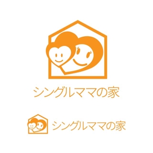 j-design (j-design)さんの住宅メーカーの「シングルママの家」のロゴへの提案