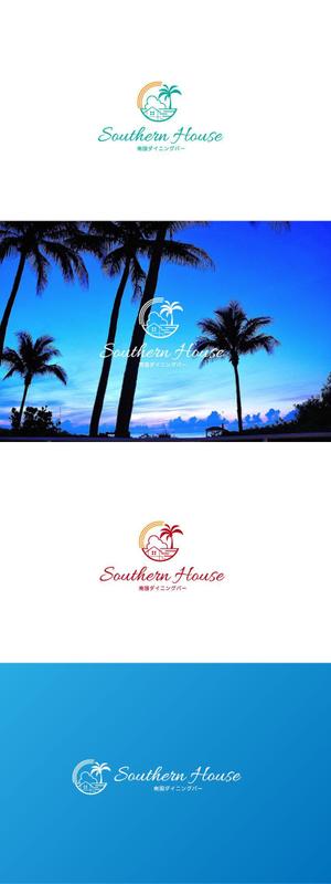 red3841 (red3841)さんの南国ダイニングバー「Southern House」のロゴへの提案
