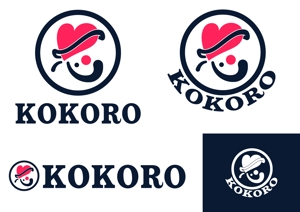 TRdesign (takaray)さんのマラソンサークル「KOKORO」のロゴ制作依頼への提案