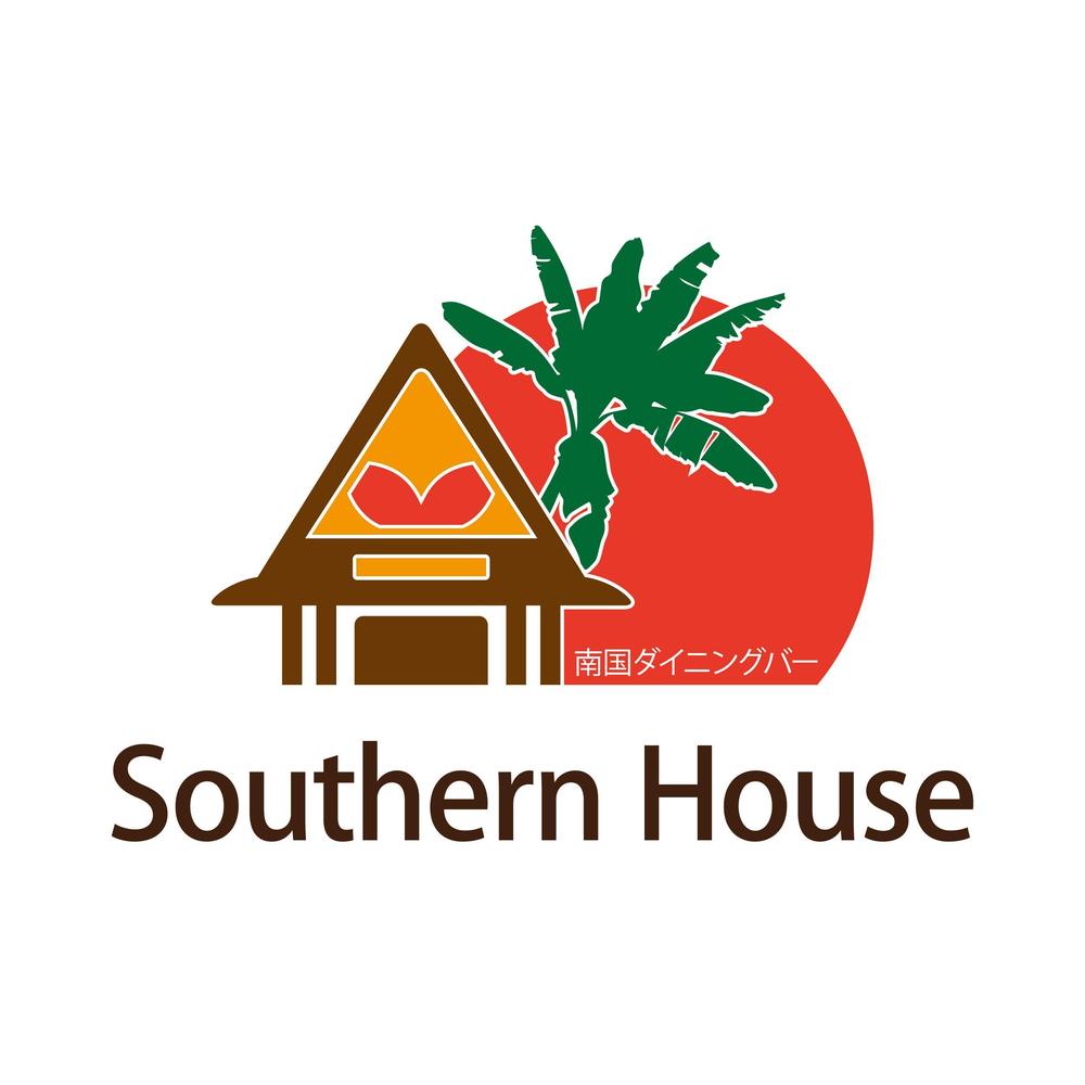 南国ダイニングバー「Southern House」のロゴ