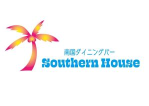 toberukuroneko (toberukuroneko)さんの南国ダイニングバー「Southern House」のロゴへの提案