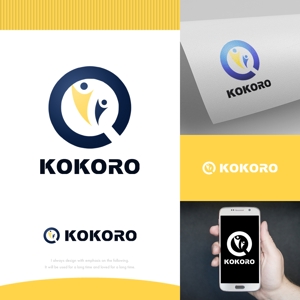 fortunaaber ()さんのマラソンサークル「KOKORO」のロゴ制作依頼への提案