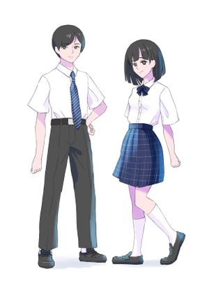 Higa (Be_the_Wings)さんの首都圏の高等学校の制服イラスト　カッコいい・写実的　イラスト画の募集への提案