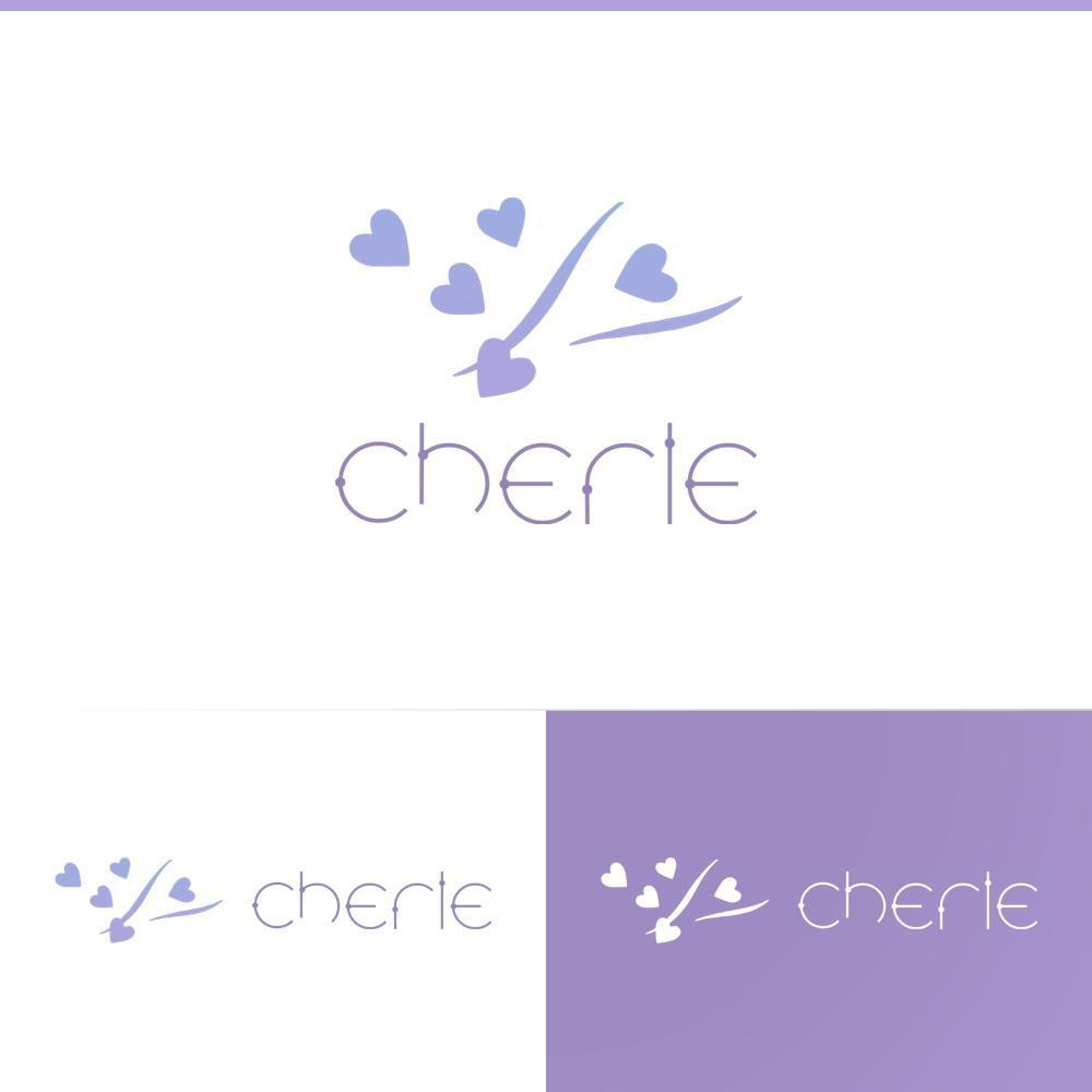 まつげエクステサロン「Cherie（シェリー）」のロゴ制作