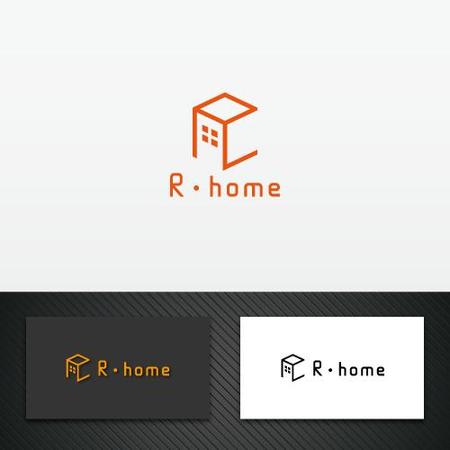 【活動休止中】karinworks (karinworks)さんの新築注文住宅　R・home  のロゴへの提案