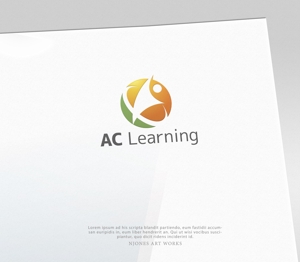 NJONESKYDWS (NJONES)さんの「ACラーニング株式会社」のロゴ作成-加速学習をテーマとした会社のロゴへの提案