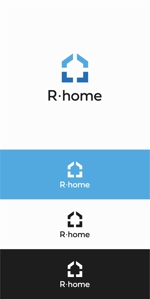 designdesign (designdesign)さんの新築注文住宅　R・home  のロゴへの提案