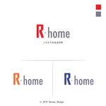 Atelier Maasa (maco_207)さんの新築注文住宅　R・home  のロゴへの提案