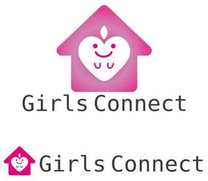 さんの「Girls Connect」のロゴ作成への提案