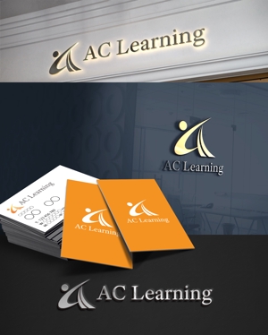 D.R DESIGN (Nakamura__)さんの「ACラーニング株式会社」のロゴ作成-加速学習をテーマとした会社のロゴへの提案