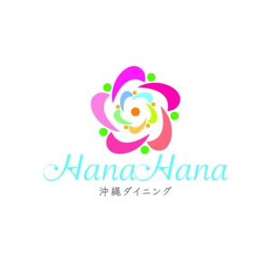 yadcalli (kazkaz1119)さんの沖縄ダイニング HanaHanaのロゴデザインへの提案