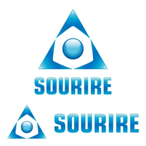 perles de verre (perles_de_verre)さんの「SOURIRE」のロゴ作成への提案