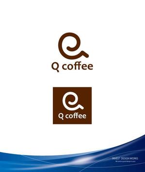 invest (invest)さんのカフェバー「Q Coffee」のロゴへの提案