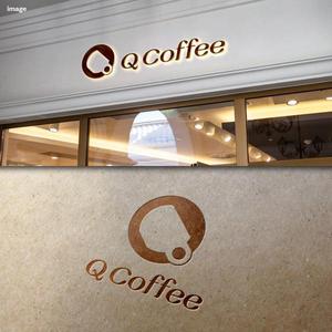 FUKU (FUKU)さんのカフェバー「Q Coffee」のロゴへの提案