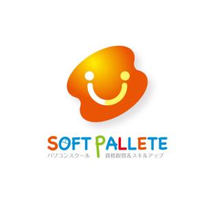 creyonさんの「パソコンスクール・ソフトパレット・SOFT　ＰＡＬＥＴＴＥ」のロゴ作成への提案