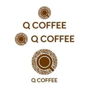 竜の方舟 (ronsunn)さんのカフェバー「Q Coffee」のロゴへの提案