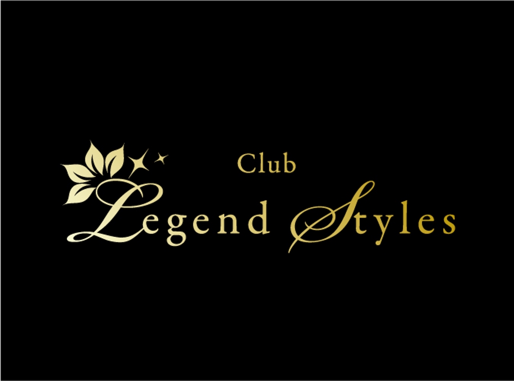 「Club Legend Styles」のロゴ作成
