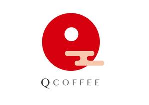 栗山　薫 (kuri_pulsar)さんのカフェバー「Q Coffee」のロゴへの提案