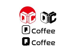 日和屋 hiyoriya (shibazakura)さんのカフェバー「Q Coffee」のロゴへの提案