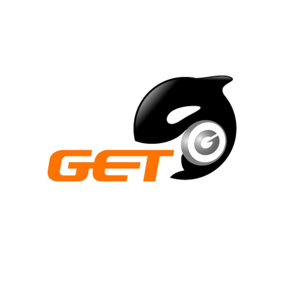 「GET」のロゴ作成
