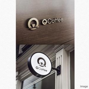 l_golem (l_golem)さんのカフェバー「Q Coffee」のロゴへの提案