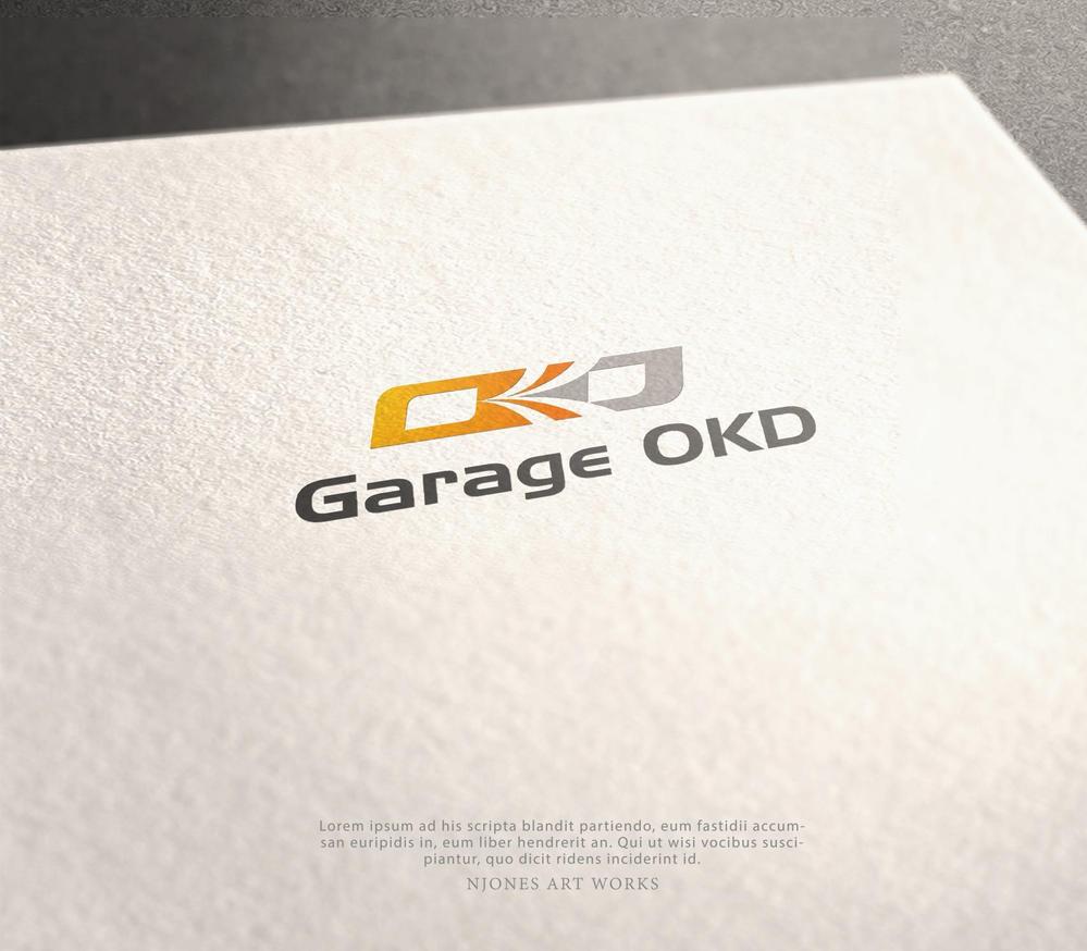 キャンピングカーレンタル｢Garage OKD｣のロゴ