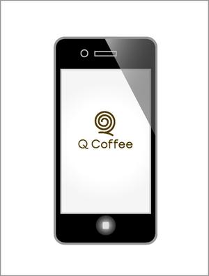 yuki520さんのカフェバー「Q Coffee」のロゴへの提案